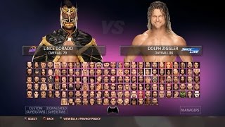 WWE 2K18 Main Menu and Roster Page | Concept | ( PS3/XBOX360 )