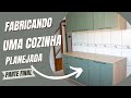 Instalação e tamponamento de cozinha planejada | curso de marcenaria aula 18