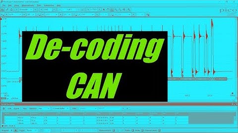 De-coding CAN