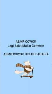 ASMR COWOK - Lagi Sakit Makin Gemesin #shorts