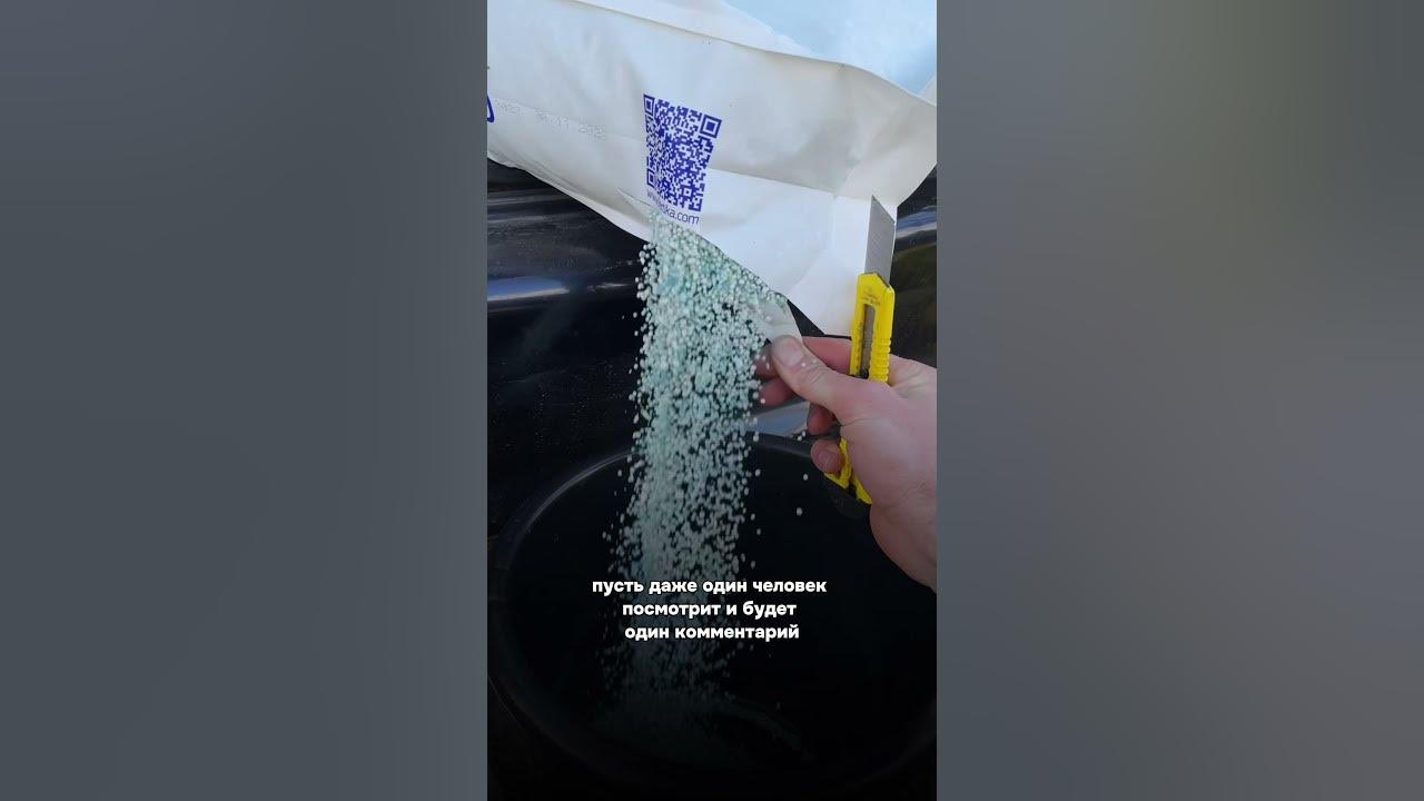 Внесение комплексного удобрения для малины #малина #теплица #беларусь # ...