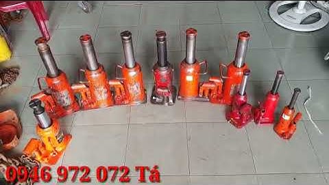 Con Đội kích thủy lực nhật bãi 2 tấn 4 tấn 15 tấn 20 tấn hàng đẹp lung linh