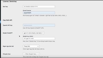 AI Bulk Silo - Hướng dẫn sử dụng plugin viết bài cho Wordpress
