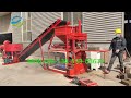 Automatic interlock brick making machine with Diesel engine WhatsApp+86-13853903673