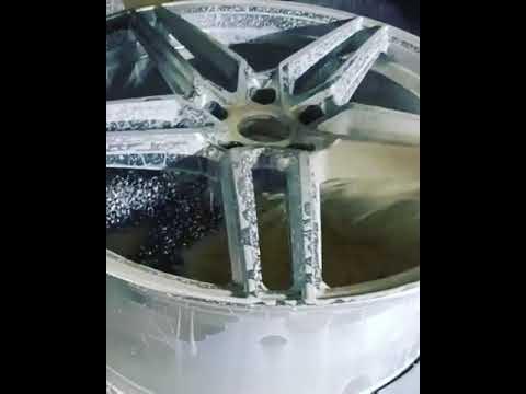 HAND POLISH VS. POWERBALL how to polish aluminum wheels review
