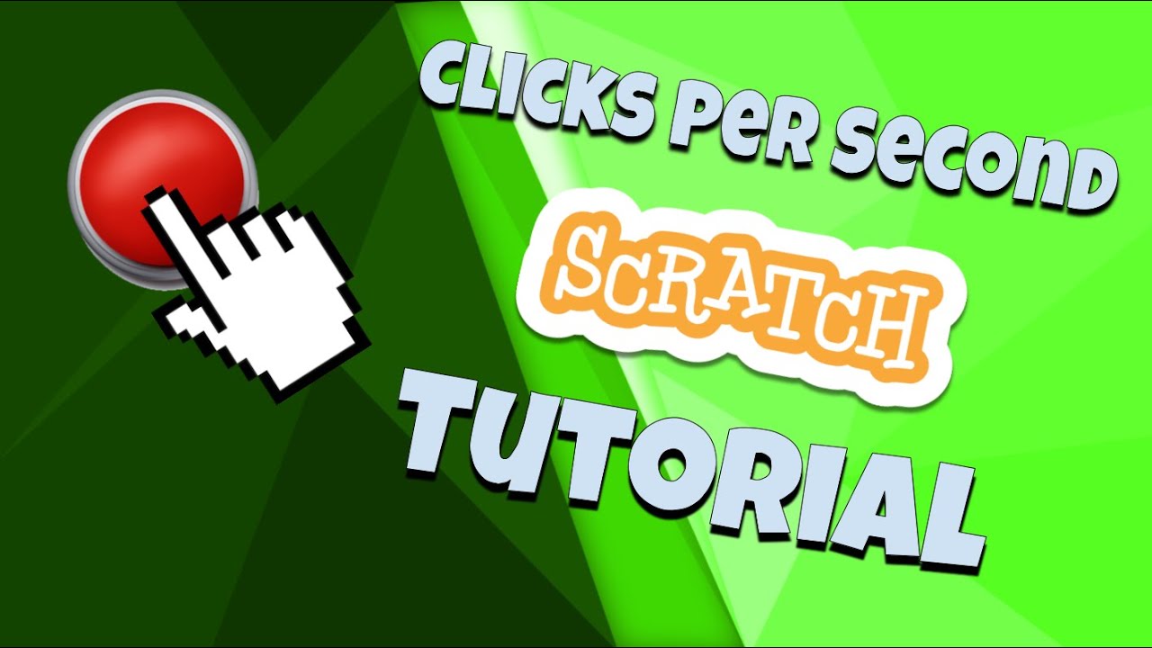 How to make CPS Clicks per Second Tester on Scratch 