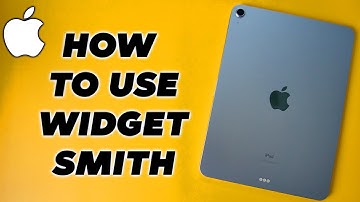 How to Use WidgetSmith on iPad