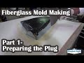 How to Make a Fiberglass Mold from an Existing Part: Part 1 Preparing the Plug - Custom CX500 Moto
