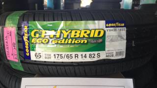 新品特価品　グッドイヤー　GT-HYBRID Eco 175/65R14　ブリヂストン　ダンロップファルケン　ヨコハマ　アップライジング