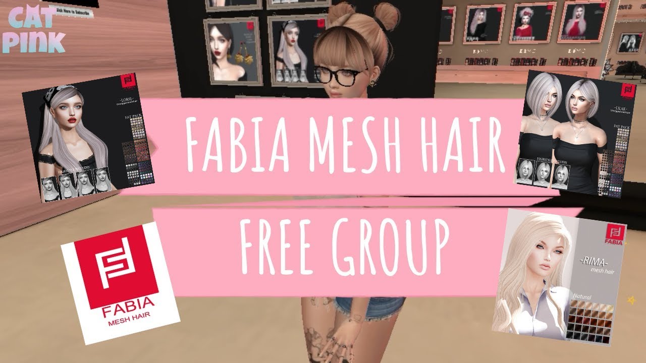 fabian thylmann FREE GROUP GIFTS | FABIA MESH HAIR | SECOND LIFE