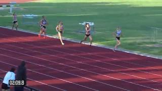 VMC 10.12.2019: Women 800m B race