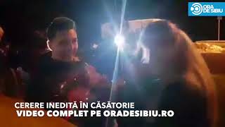 VIDEO FOTO Cerere în căsătorie emoționantă la Păltiniș. S-a terminat cu bine 4 video
