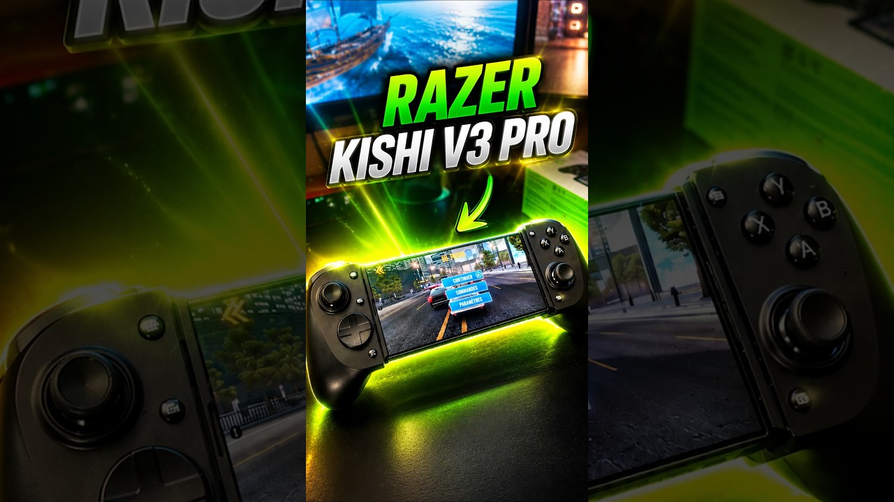 La MEILLEURE manette pour Smartphone ! La Razer Kishi V3 Pro et Pro XL (Unboxing et Présentation)