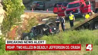 2 dead after vehicle crash in Jefferson County