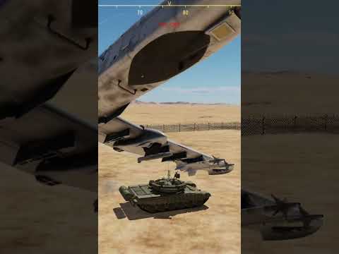 DCS World: Т-72Б получил от штурмовика