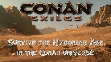 Ep 1 - Conan Exiles - gameplay [1080p,60fps.. when.. uh.. i can get it]