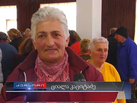 ფოთის მიუსაფართა სასადილოს ბენეფიციარებს სააღდგომო ნობათი გადასცეს 26 04 19