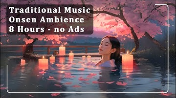Japanese Onsen Ambience Lofi – Relaxing Ballads with Erhu, Flute, Shamisen & Koto for Study & Sleep
