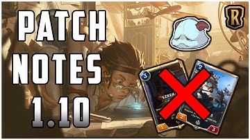 Legends of Runeterra Patch 1.10 Notes Run-Through!