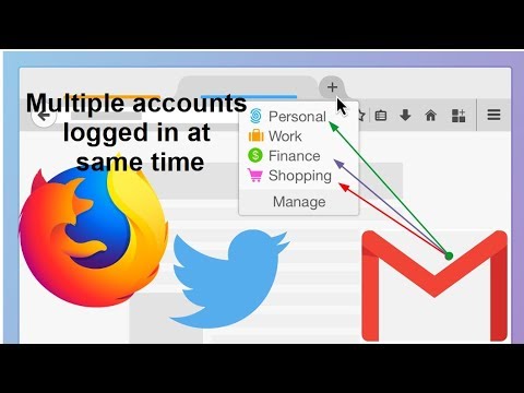 Multiple Email and Social accounts in Firefox