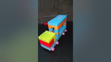 Satisfying DIy Lego Big Jeep/ASMR Building Blocks/Emran Toys #building #shortvideo #shorts #sh