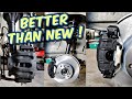 Restoring Rusty 1980&#39;s BMW Brakes Back To New! -- E28 Cruiser Build Episode 5