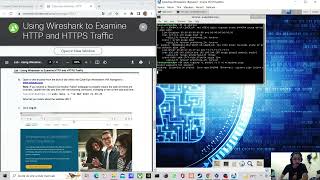 10.6.7 Lab - Using Wireshark to Examine HTTP and HTTPS Traffic