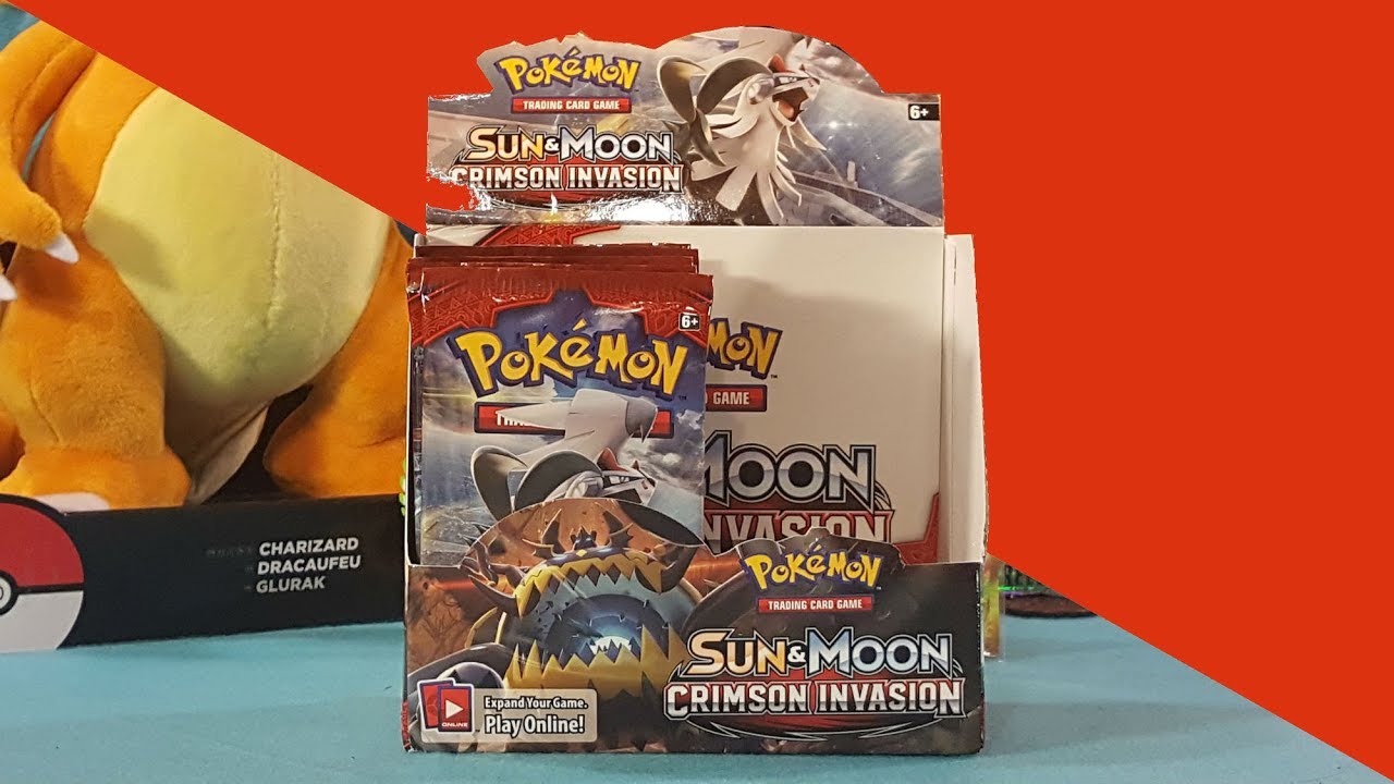 Opening 1/2 a Crimson Invasion Booster Box