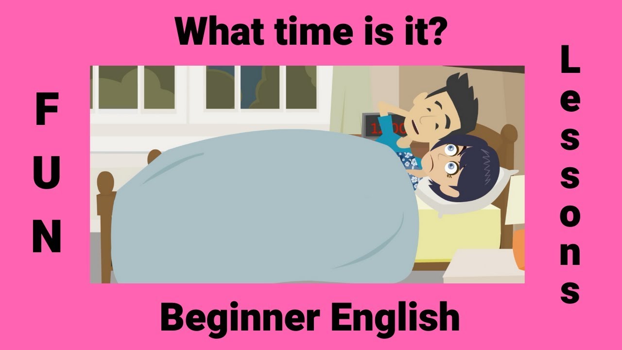 Telling Time in English Talking about Time YouTube
