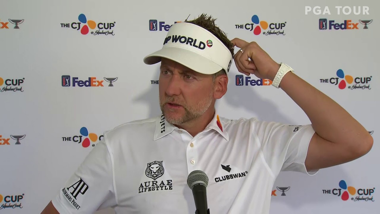 Ian Poulter Thursday Flash Interview 2020 The CJ Cup @ Shadow Creek - Round 1