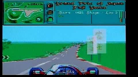 VROOM on Commodore Amiga. Gameplay & Commentary