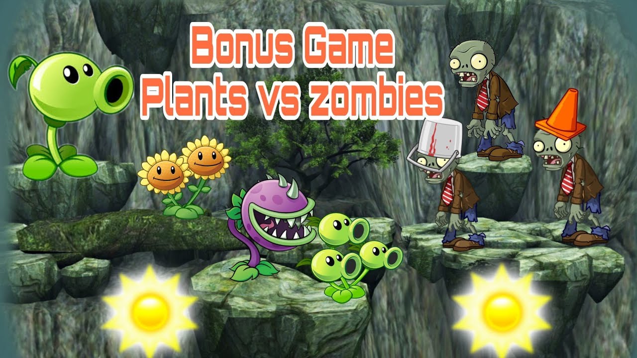 Bonus Game Plants Vs Zombies & play Without Sun #gameplay - YouTube