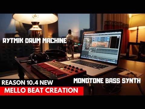 PROPELLERHEAD REASON 10.4 FIRST BEATMAKING VIDEO - 2 NEW INSTRUMENTS TEST DRIVE ?