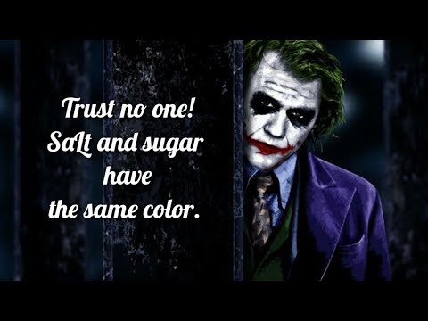 Joker Quotes About Pain Joker S Quinn Quotes Youtube