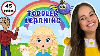 Toddler Learning \& Nursery Rhymes Adventure with Ms Moni | Toddler Speech \& Learning Videos