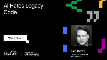 DevCon Fall 2025 | Ray Myers - AI Hates Legacy Code