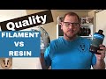 Filament VS Resin #1: Print Quality | 3d Printer Basics