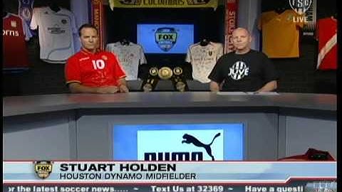 Stuart Holden interviewed on Fox Football Fone In part 1