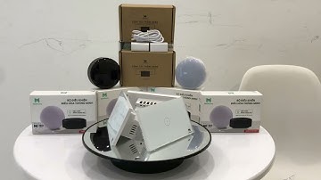 Công tắc cảm ứng thông minh hình chữ nhật không viền nhà Makihome #smarthome #makihome #nhathongminh