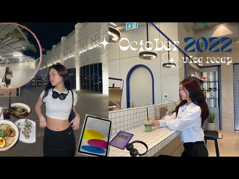 october 2022 vlog recap: cafe, date with my parents