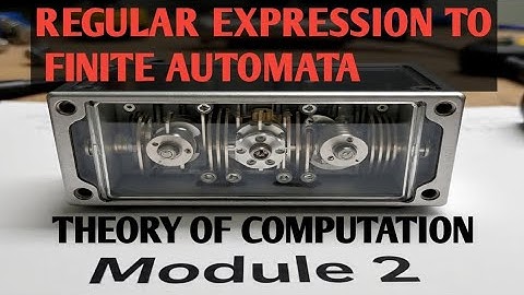 Conversion from regular expression to finite automata || epsilon NFA