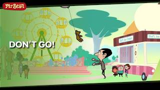 mr beans teddy flys away mr bean cartoons kids