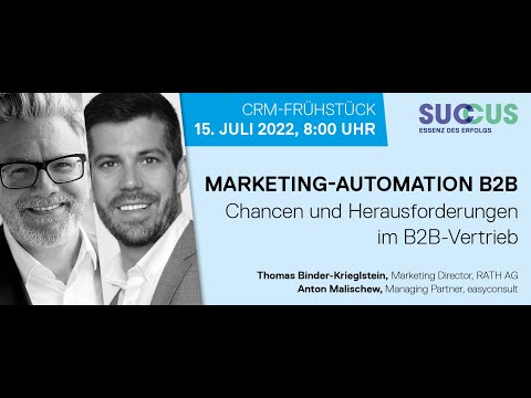 Marketing-Automatisierung B2B - Chancen und Herausforderungen im B2B-Vertrieb bei der Rath AG