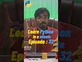 Learn python in a minute Epi - 32 | Python sets #python #programming #tamilcoding #pythontamil