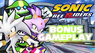 Sonic Free Riders - [Bonus Characters and Gears Showoff] (Expert Courses)