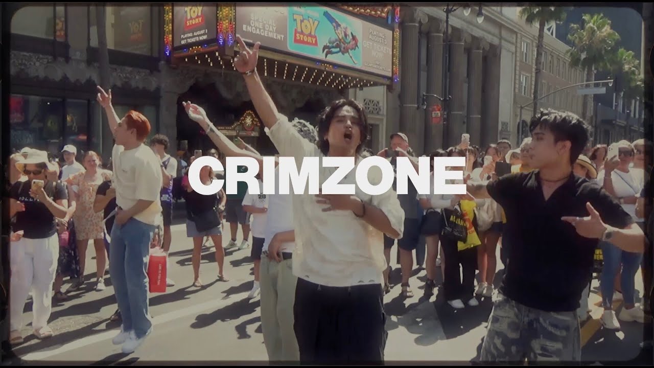 MYX AND SB19 TAKEOVER HOLLYWOOD Official Crimzone Performance Video