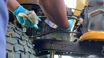 How to change Oil and Filter for the Cub Cadet LT42, Yourself.
