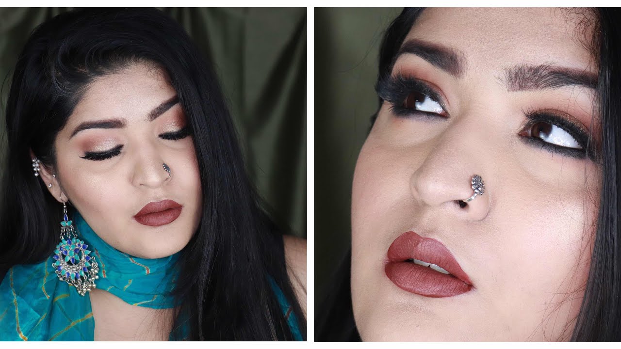 Indian Instagram Baddie Makeup Tutorial Shreya Jain YouTube