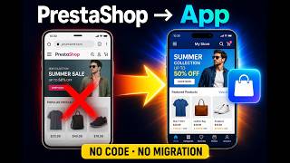 Convert Your PrestaShop Store Into an Android & iOS App (No Code Mobile App)