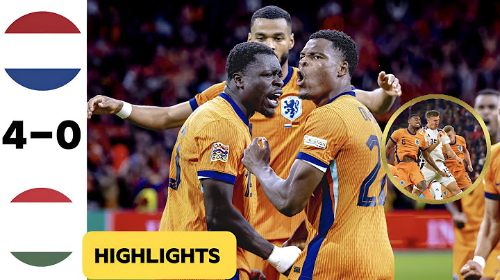 Netherlands VS Hungary 4-0 | All Goals & Highlights  - 2024